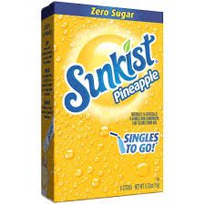 SUNKIST PINEAPPLE SINGLES TO GO