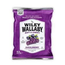 WILEY WALLABY BULK AUSTRALIAN STYLE LICORICE HUCKLEBERRY