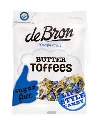 DEBRON BUTTER TOFFEE SUGAR FREE