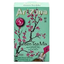 ARIZONA GREEN TEA SINGLES TO GO 6  PACK