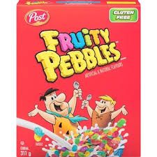 FRUITY PEBBLES  CEREAL