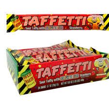 TOXIC WASTE TAFFETTI  STRAWBERRY