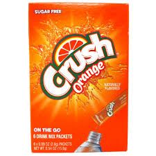 CRUSH ORANGE SINGLES TO GO