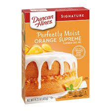 DUNCAN HINES ORANGE SUPREME CAKE MIX