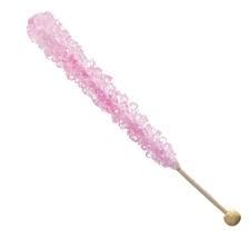 CHERRY ROCK CANDY ON A STICK