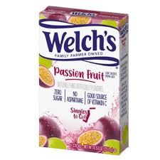WELCHS PASSIONFRUIT SINGLES TO GO