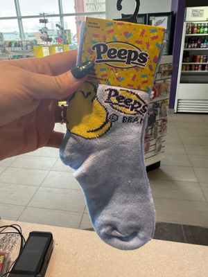 PEEPS SOCKS BLUE KIDS