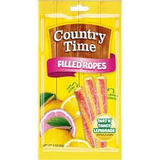 COUNTRY TIME LEMONADE LICORICE ROPE PEG BAG