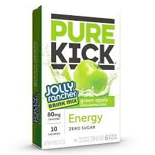 JOLLY RANCHER PURE KICK GREEN APPLE SINGLES TO GO