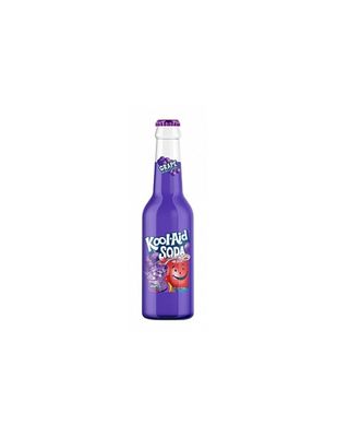 KOOL  AID GRAPE SODA GLASS BOTTLE