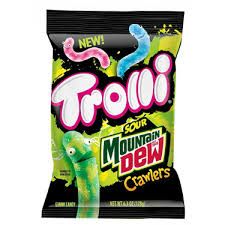 TROLLI MOUNTAIN DEW SOUR CRAWLERS