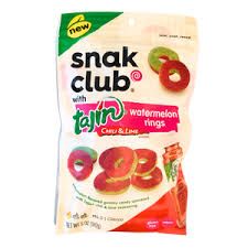 SNAK CLUB TAJIN WATERMELON RINGS CHILE LIME