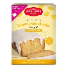 MISS JONES GLUTEN FREE LEMON POUND CAKE