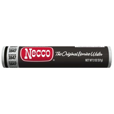 NECCO LICORICE WAFER