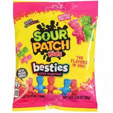 SOUR PATCH BESTIES ASSORTED 3.18 OZ