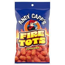 ANDY CAPP FIRE PUFFCORN SNACKS