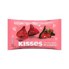 HERSHEYS KISSES CHOCOLATE DIPPED STRAWBERRY