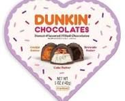 DUNKIN CHOCOLATE HEART BOX
