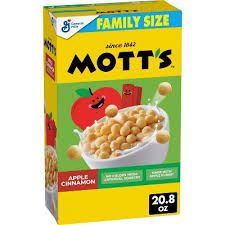 MOTTS APPLE CINNAMON CEREAL FAMILY SIZE