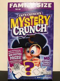 CAPN CRUNCH MYSTERY CRUNCH CEREAL FAMILY SIZE