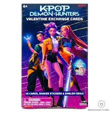 K POP DEMON HUNTERS VALENTINES CLASSROOM EXCHANGE