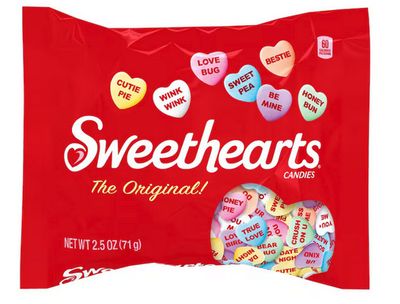 SWEETHEARTS CONVERSATION HEARTS 71 G