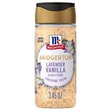 MCCORMICK BRIGERTON LAVENDER VANILLA FINISHING SUGAR