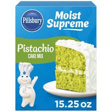 PILLSBURY MOIST SURPREME PISTACHIO CAKE MIX