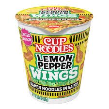 CUP O NOODLES LEMON PEPPER WINGS FLAVORED