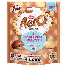 AERO DOUBLE CHOCOLATE BROWNIE FLAVOR MELTS UK