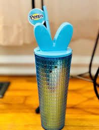 PEEPS EASTER DOUBLE WALL TUMBLER BLUE