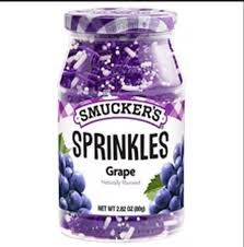 SMUCKERS GRAPE SPRINKLES