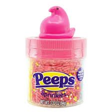 PEEPS MARSHMALLOW FLAVORED EASTER 3 FLAVOR SPRINKLES