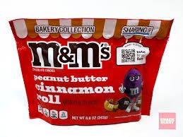 M&amp;M PEANUT BUTTER CINNAMON ROLL SHARING SIZE