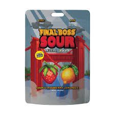 FINAL BOSS SOUR LEVEL 1  SOUR STRAWBERRY LEMONADE