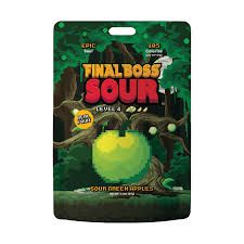 FINAL BOSS SOUR LEVEL 4  SOUR GREEN APPLE