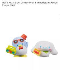 CINNAMOROLL AND TUXEDOSAM 2 FIGURE PACK