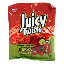 JUICY TWISTS CHERRY LIMEADE PEG BAG
