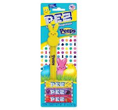 EASTER PEEPS BUNNIES AND CHICKS PEZ