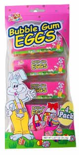 ALBERTS EASTER FOUR PACK BUBBLE GUM EGG TRAYS