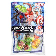 FRANKFORD MARVEL UNIVERSE PLASTIC EGG HUNT BAG