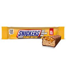 SNICKERS CRUNCHY PEANUT BUTTER BAR ICE CREAM