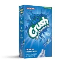 CRUSH BLUE RAZZ SLUSH SINGLES TO GO