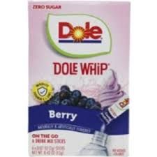 DOLE SUGAR BERRY WHIP SINGLES TO GO