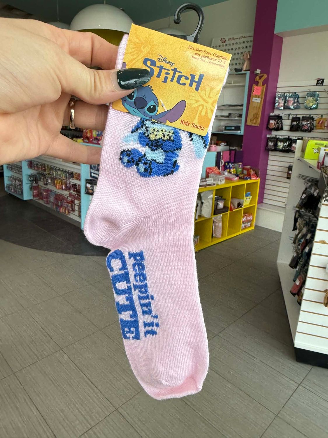 STITCH  KIDS EASTER SOCKS