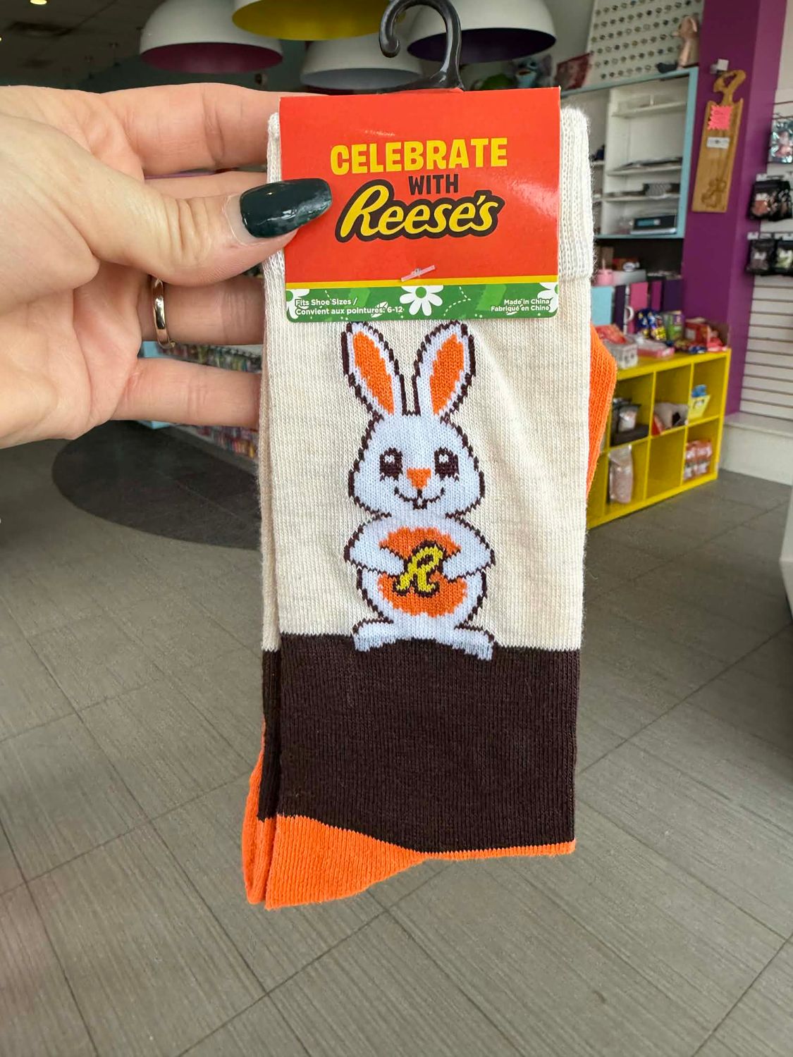 REESE EASTER SOCKS
