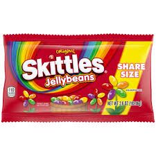 SKITTLES JELLY BEANS ORIGINAL SHARE SIZE