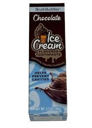 BRUSH BUDDIES CHOCOLATE ICE CREAM TOOTHPASTE