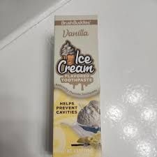 BRUSH BUDDIES VANILLA ICE CREAM TOOTHPASTE