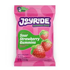JOYRIDE SOUR STRAWBERRY GUMMIES